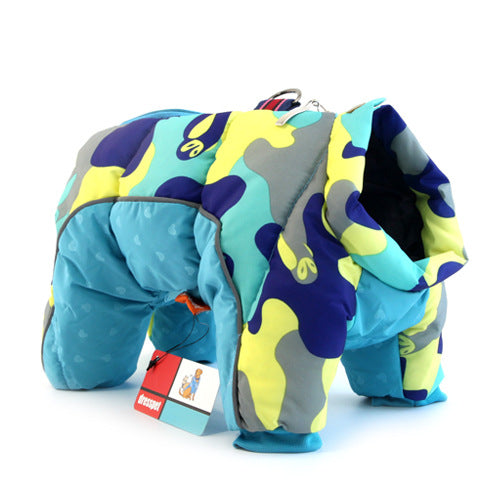 Thick Warm Teddy Dog Winter Jackets - Cozy Down Coats for Cold Weather