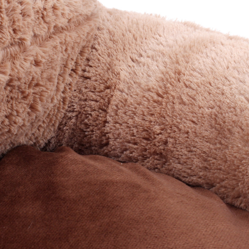 Cozy Bear Paw Dog Bed