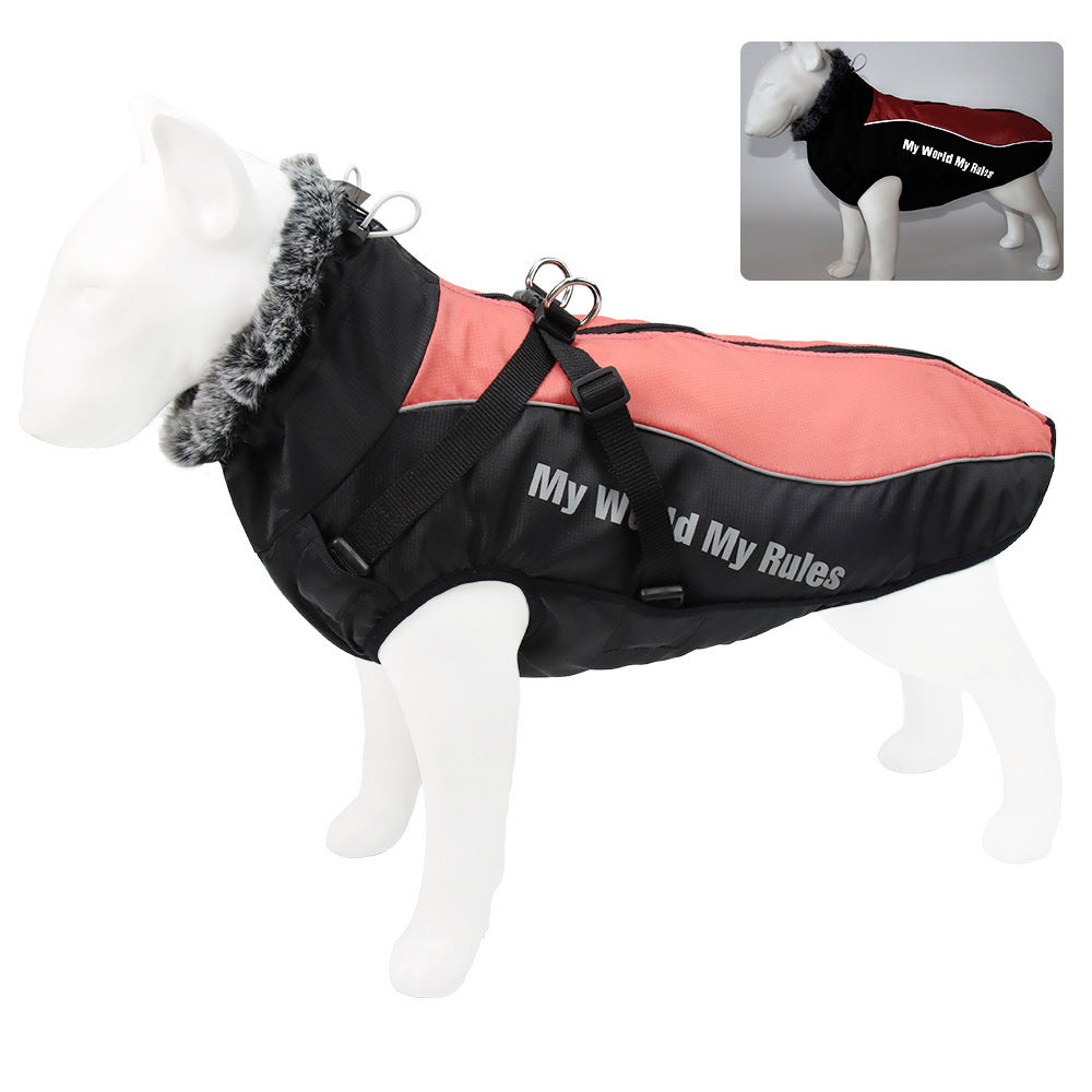 Warm Reflective Large Dog Jackets