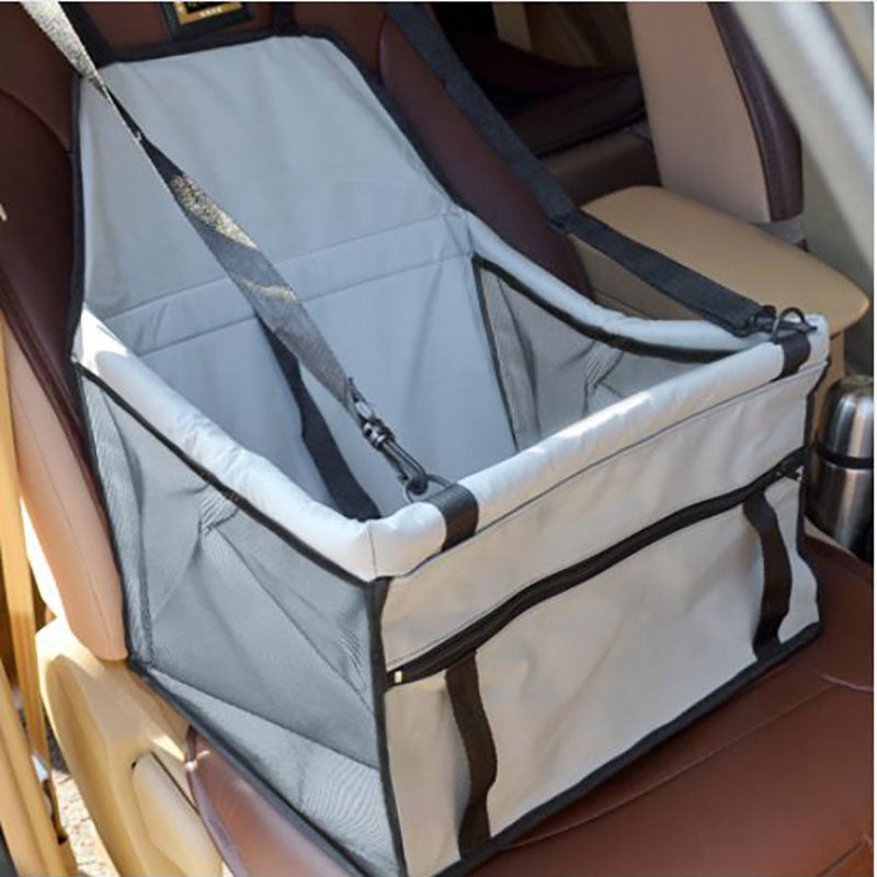 Waterproof Pet Car Seat Carrier - Safely Transports Dogs & Cats