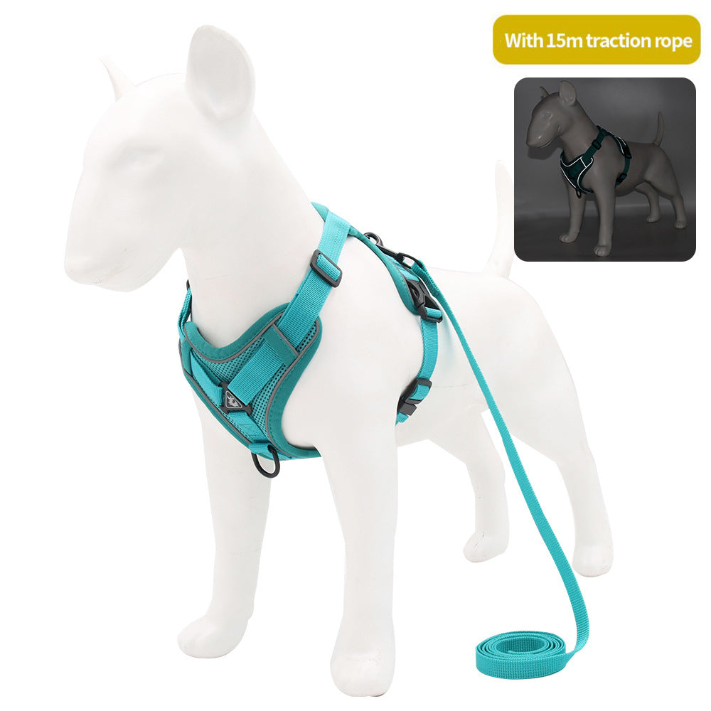 Reflective Breathable Dog Vest Harness