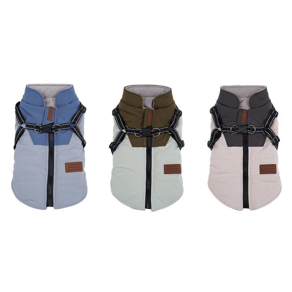 Thick Teddy Bear Dog Vests - Warm Small Breed Apparel for Winter