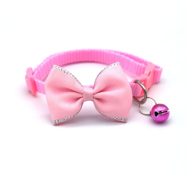 Bow and Bell Collar