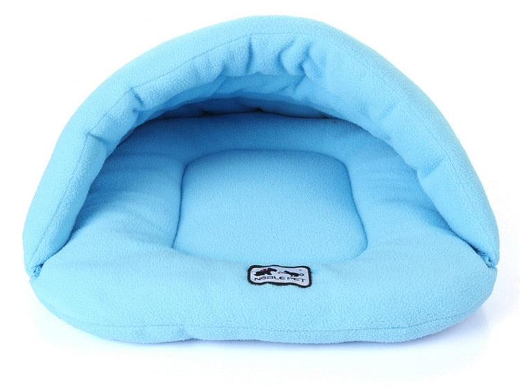 Cozy Slipper-Style Winter Pet Bed