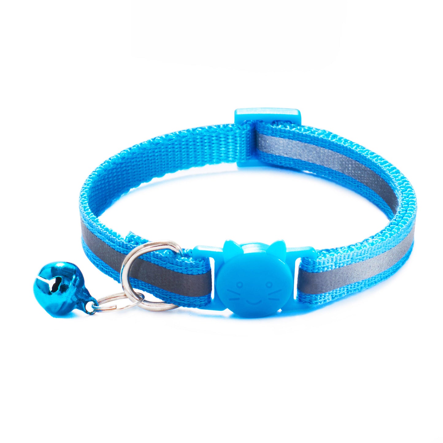 Safety Cat Collar With Bell - Reflective & Colorful