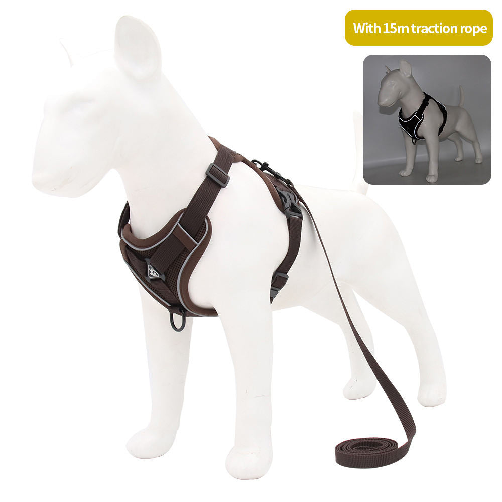 Reflective Breathable Dog Vest Harness