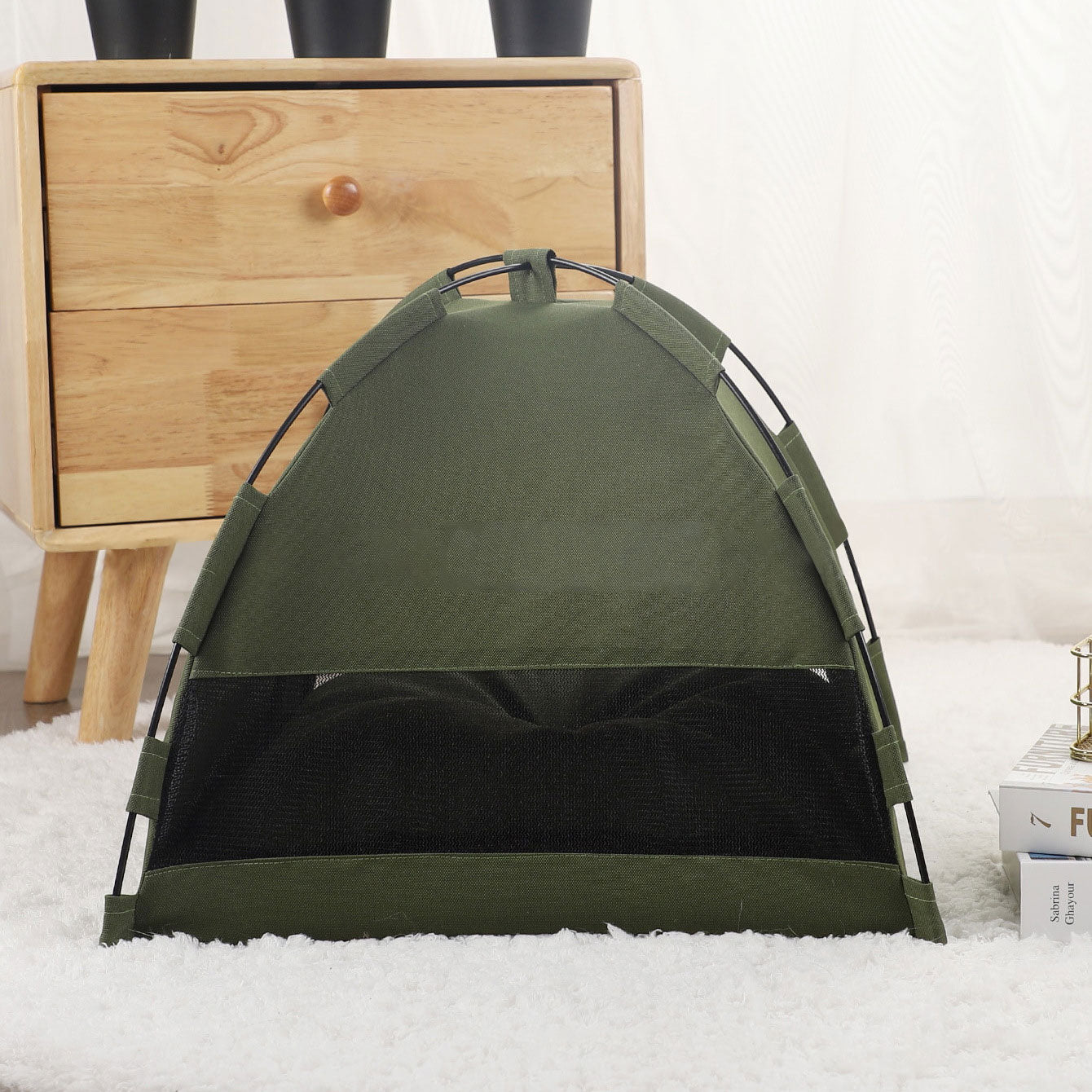 Breathable Folding Pet Tent - Cool Summer Outdoor Nest