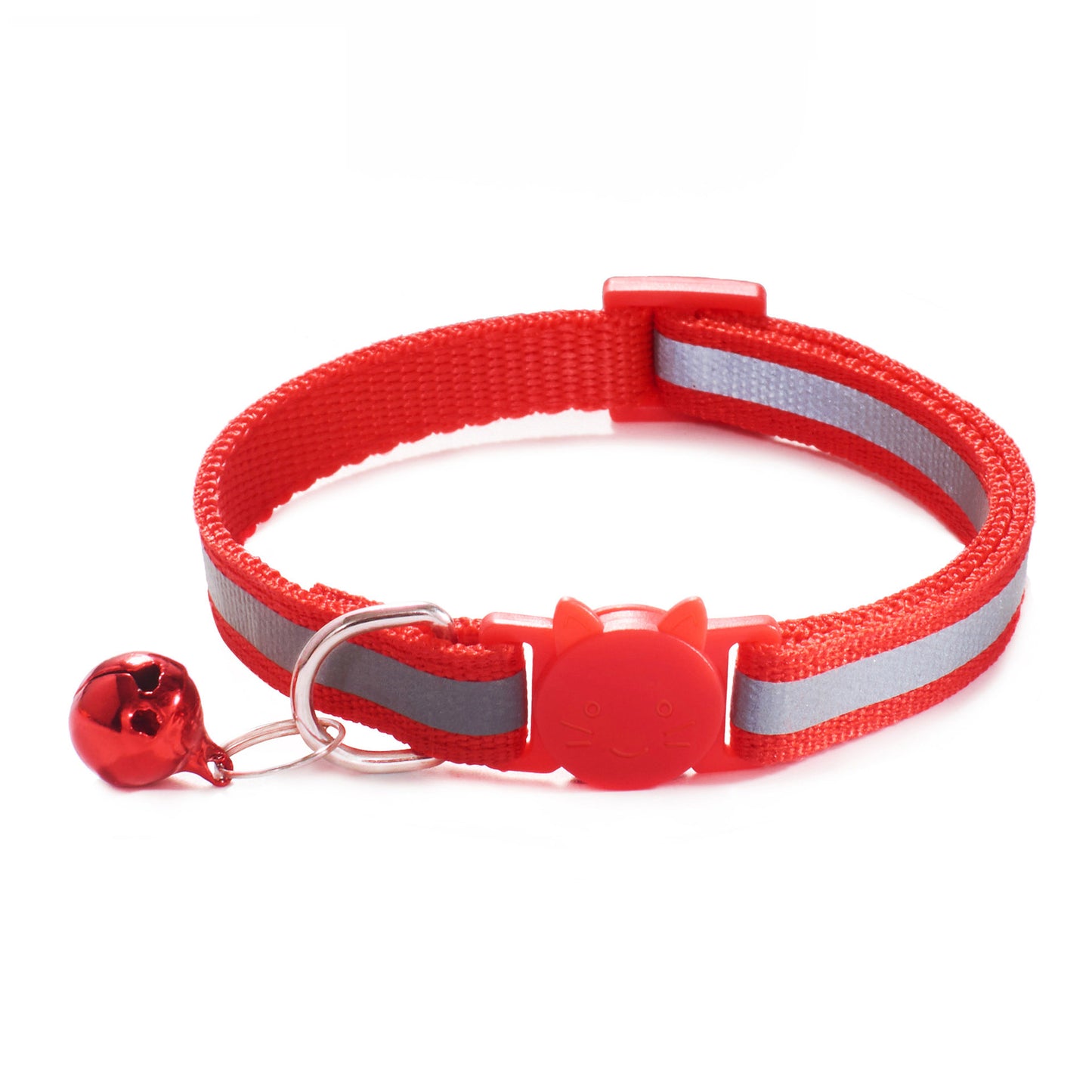 Safety Cat Collar With Bell - Reflective & Colorful