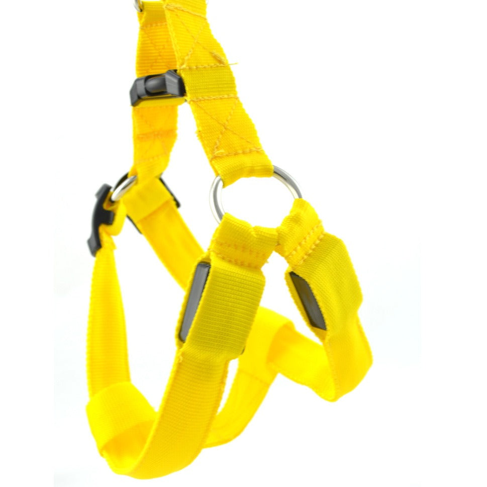 Luminous Safety Dog Harness - LED Visibility Strap