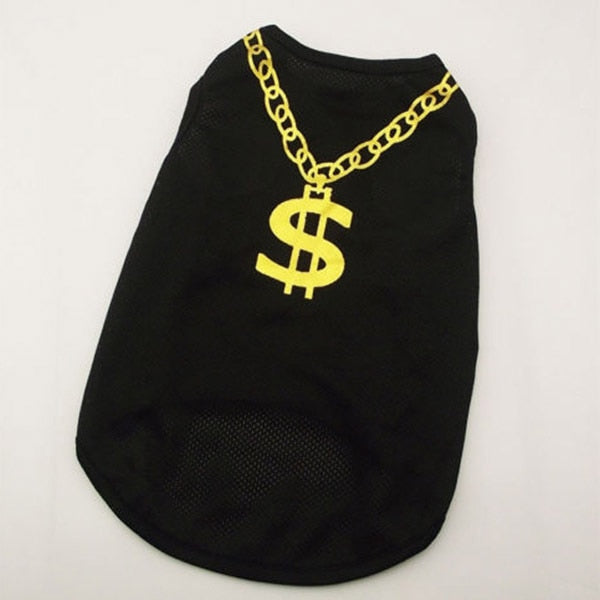 Gold Dollar Sign Shirt