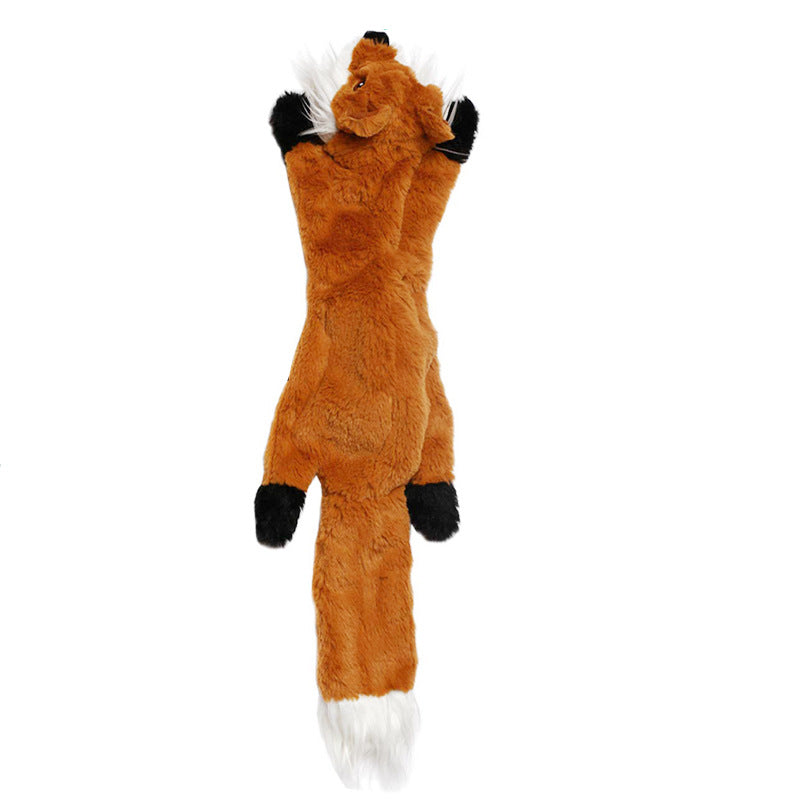 Animal Plush Dog Toy - No Filling