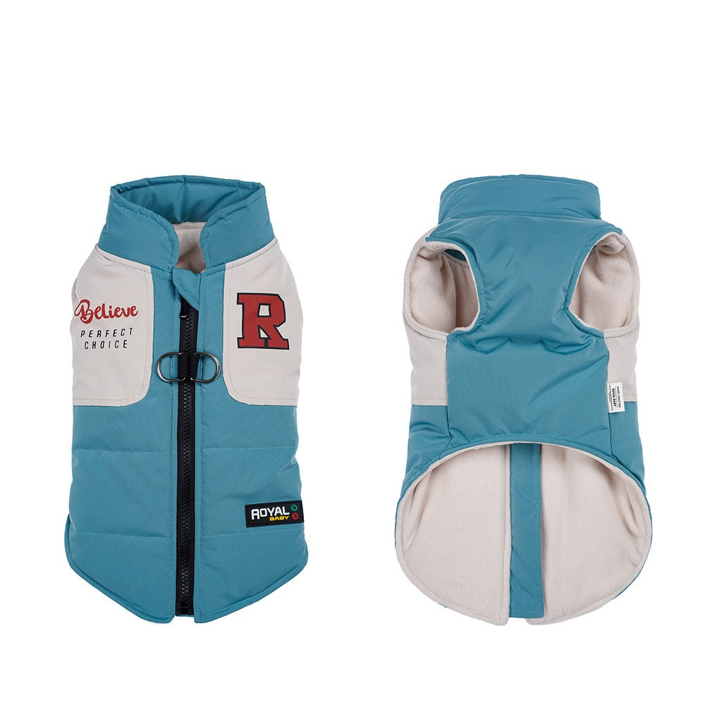 Thick Teddy Bear Dog Vests - Warm Small Breed Apparel for Winter