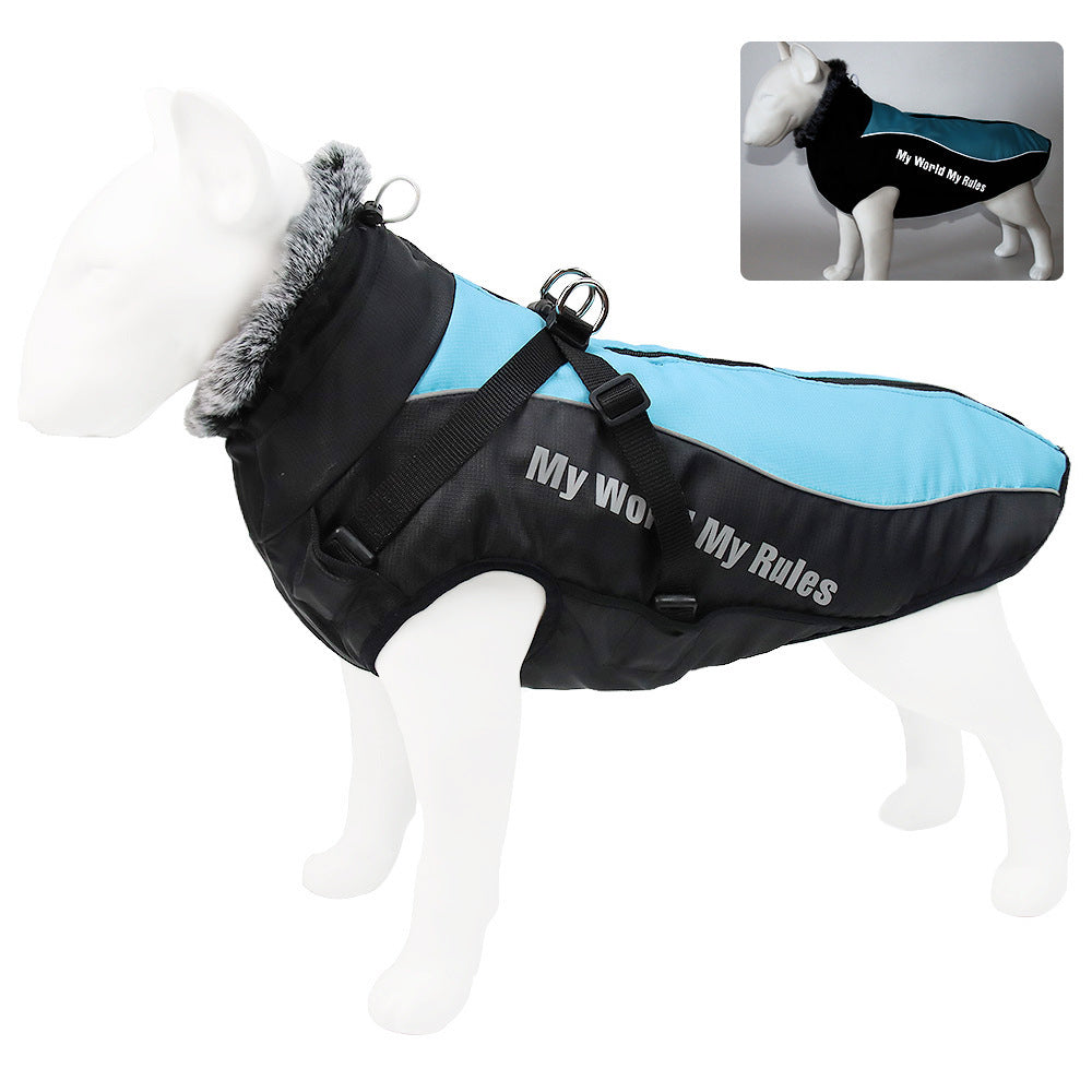 Warm Reflective Large Dog Jackets