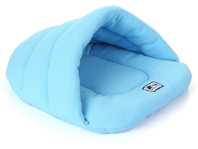 Cozy Slipper-Style Winter Pet Bed