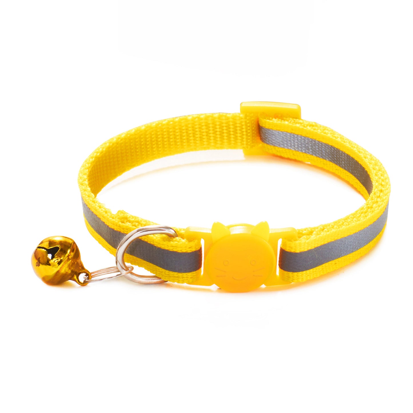 Safety Cat Collar With Bell - Reflective & Colorful