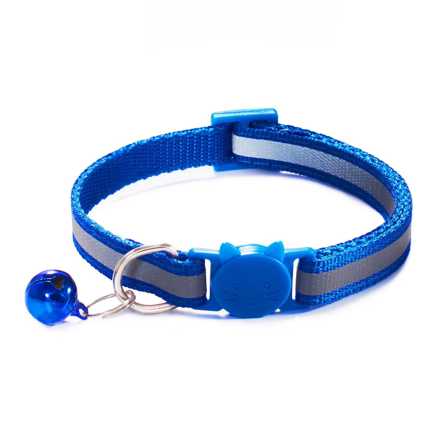 Safety Cat Collar With Bell - Reflective & Colorful