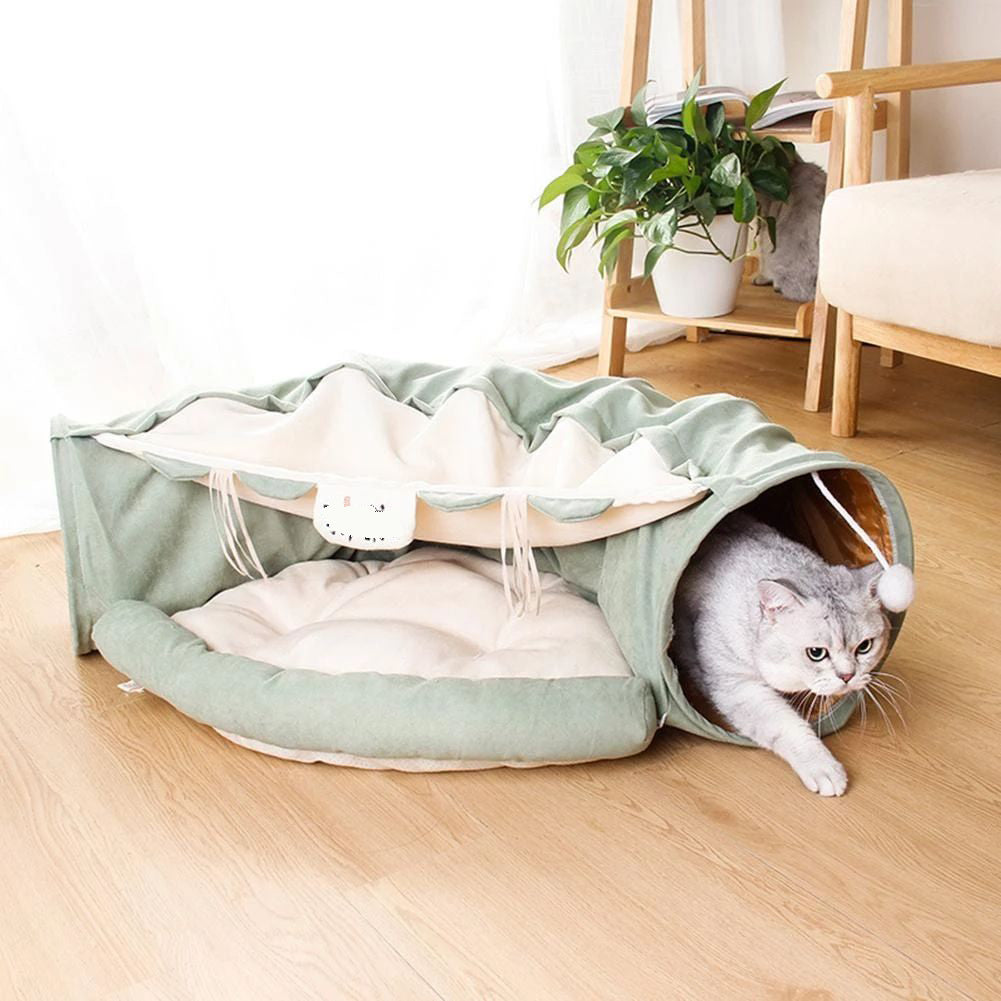 Foldable Cat Play Tunnel