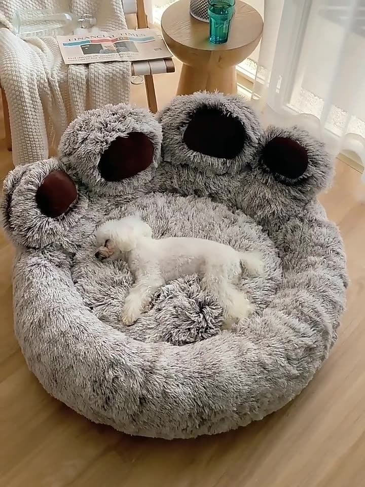 Winter Doghouse Bed - Deep Sleep Nest