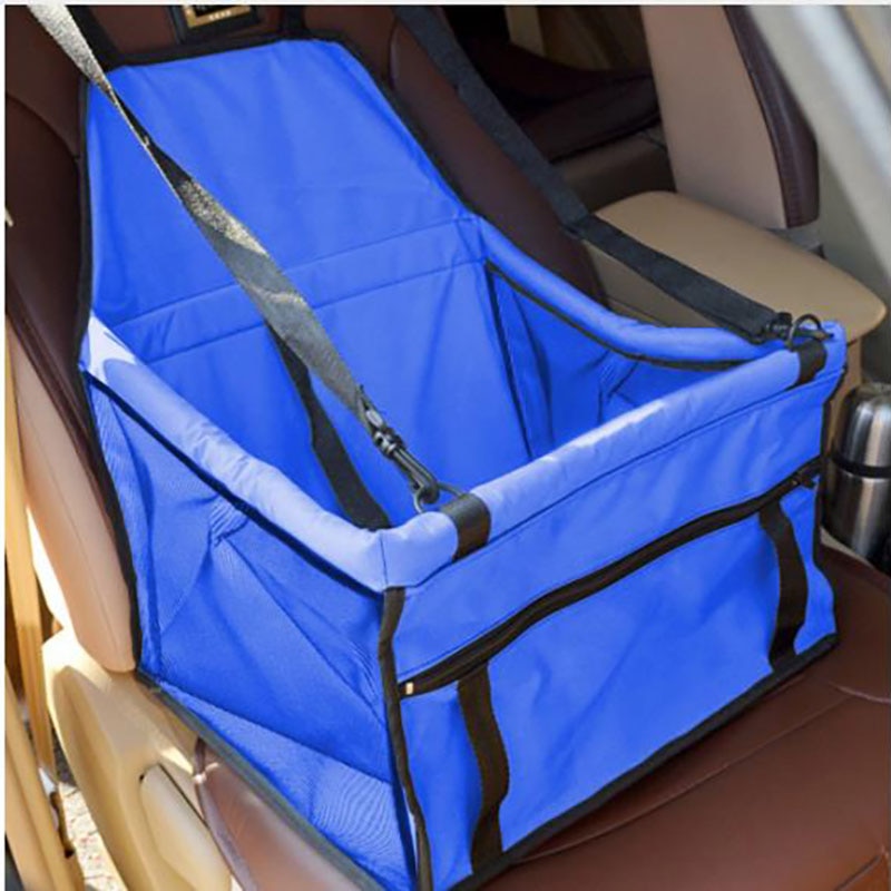 Waterproof Pet Car Seat Carrier - Safely Transports Dogs & Cats