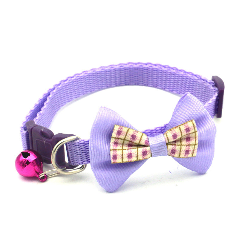 Cat Lattice Bow Collar