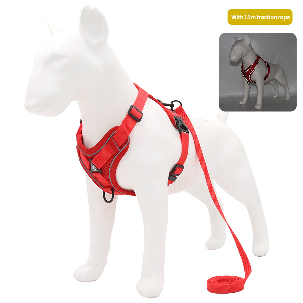 Reflective Breathable Dog Vest Harness