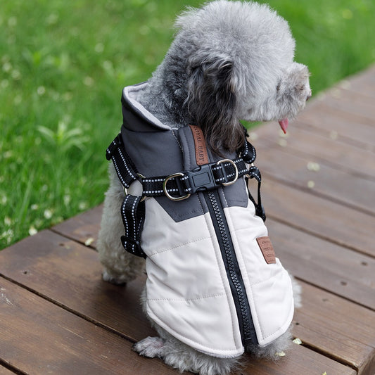 Thick Teddy Bear Dog Vests - Warm Small Breed Apparel for Winter