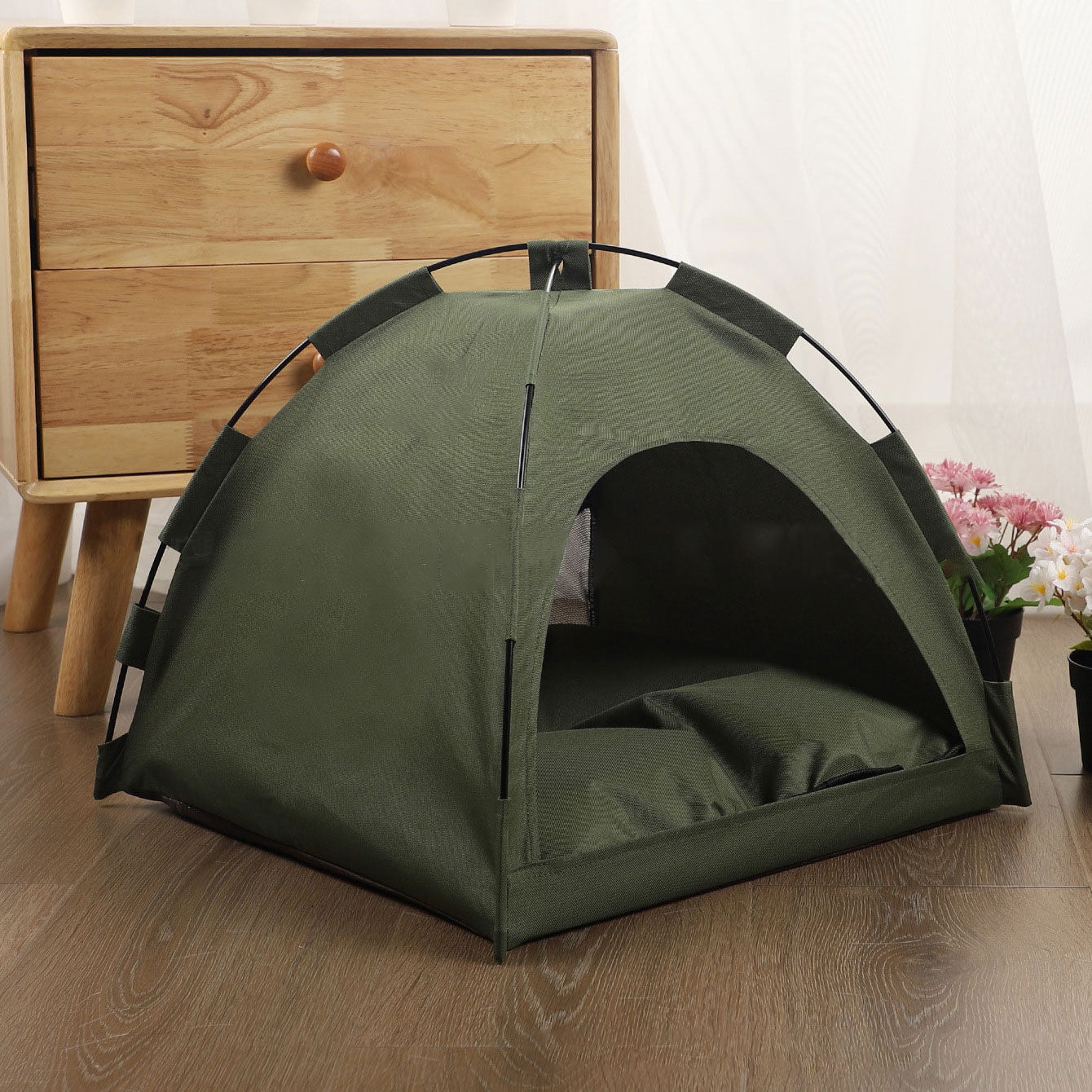 Breathable Folding Pet Tent - Cool Summer Outdoor Nest