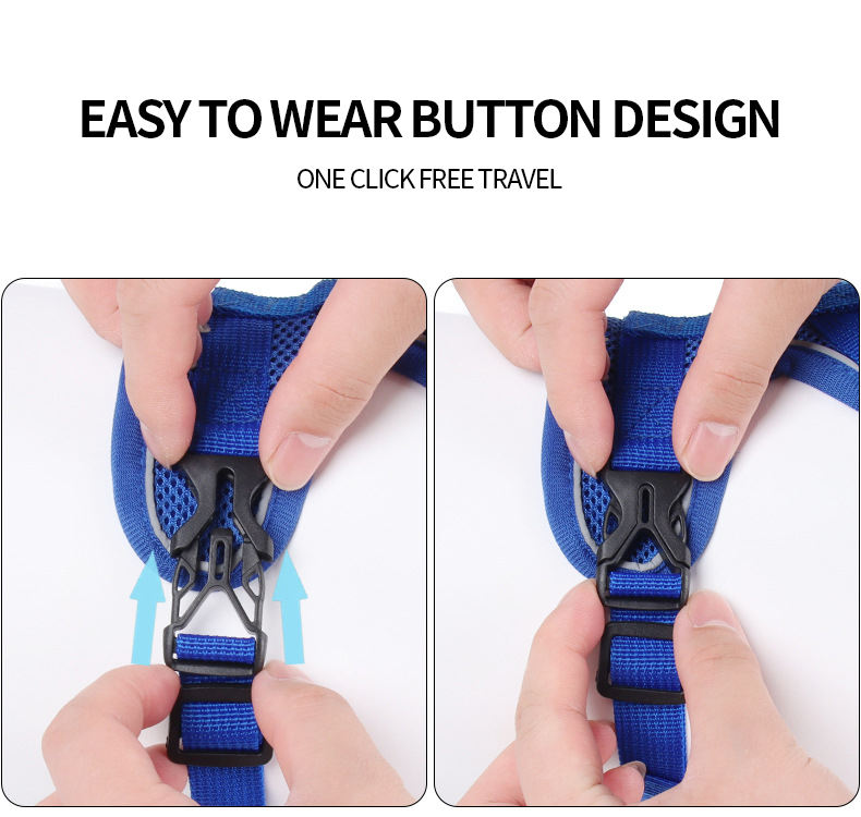 Reflective Breathable Dog Vest Harness