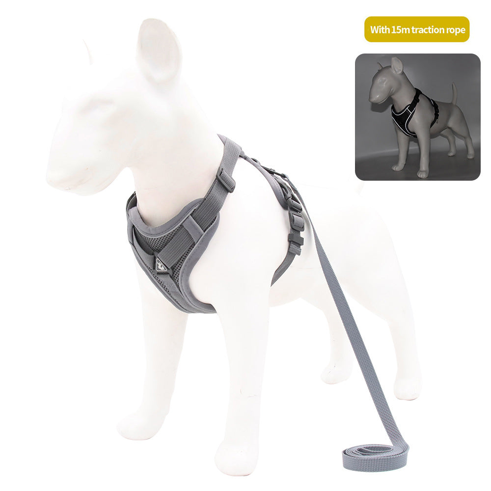 Reflective Breathable Dog Vest Harness