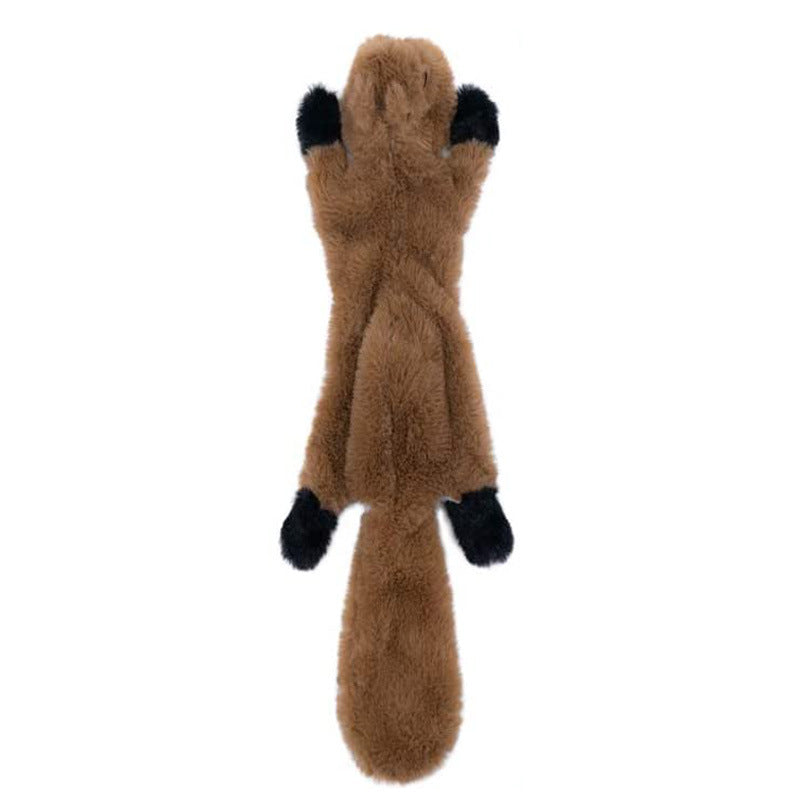 Animal Plush Dog Toy - No Filling