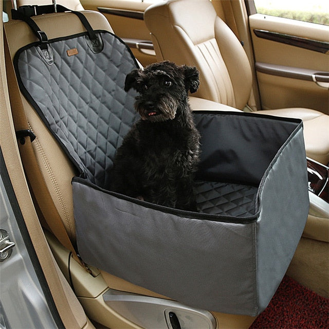 Pet Dog Car Seat Cover Protector Waterproof Vehicle Pet Mat Blanket Foldable Pet Dog Car Carrier Basket Safety Single Seat Bag