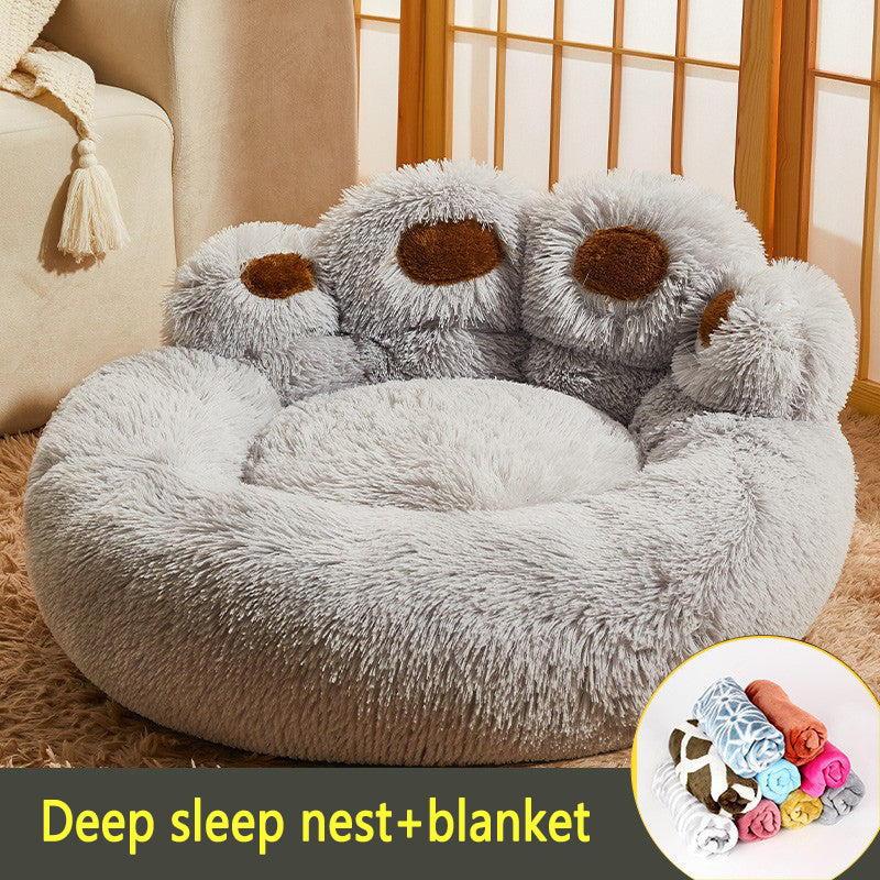 Winter Doghouse Bed - Deep Sleep Nest