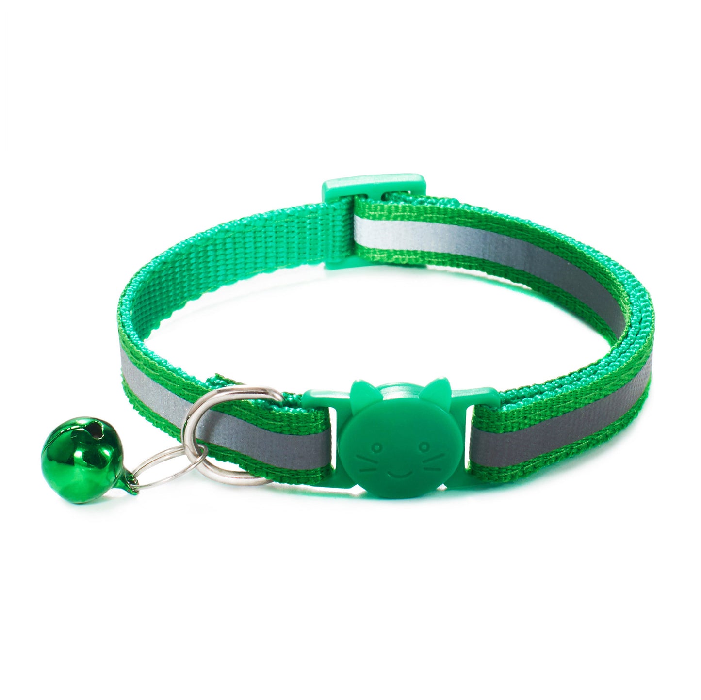 Safety Cat Collar With Bell - Reflective & Colorful