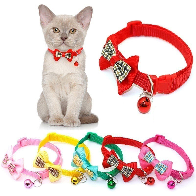 Cat Lattice Bow Collar