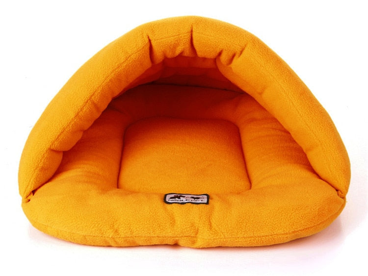 Cozy Slipper-Style Winter Pet Bed