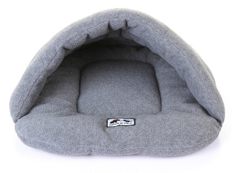 Cozy Slipper-Style Winter Pet Bed