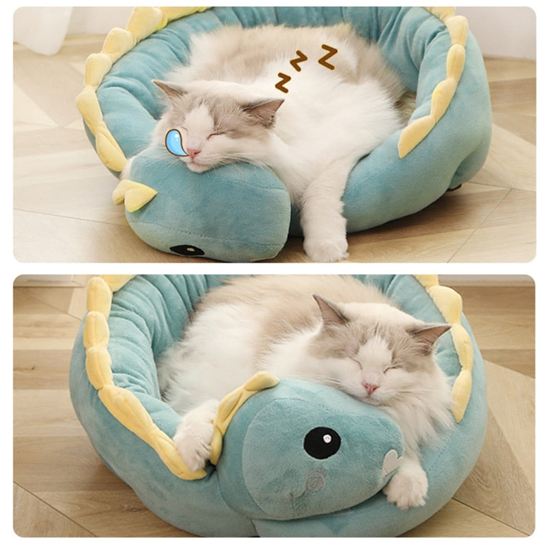 Dinosaur Cat Bed