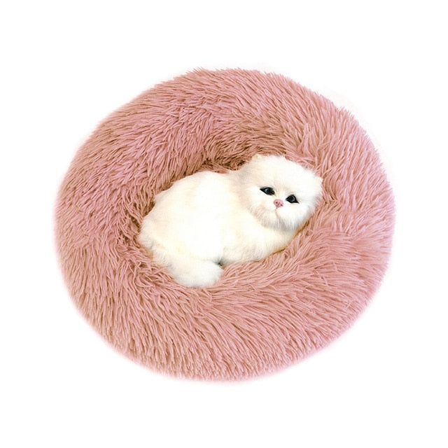 Coral Fleece Extra Soft Cat Bed