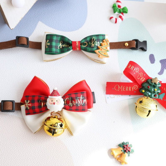 Christmas Collar Bow Tie