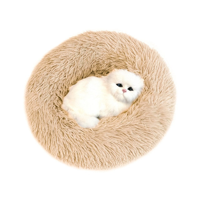 Coral Fleece Extra Soft Cat Bed