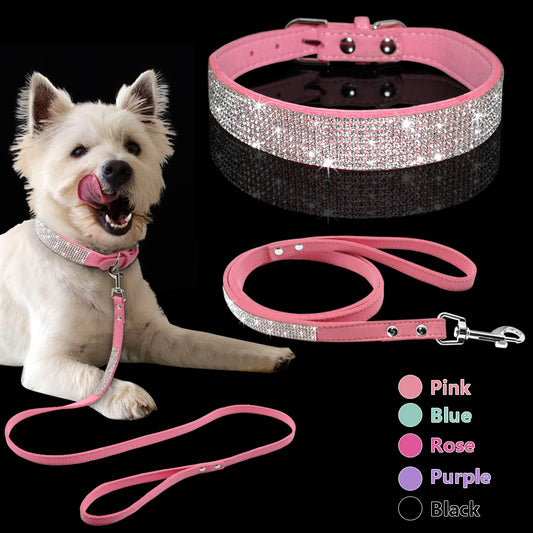 Blinged-out Pet Collar