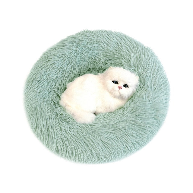 Coral Fleece Extra Soft Cat Bed